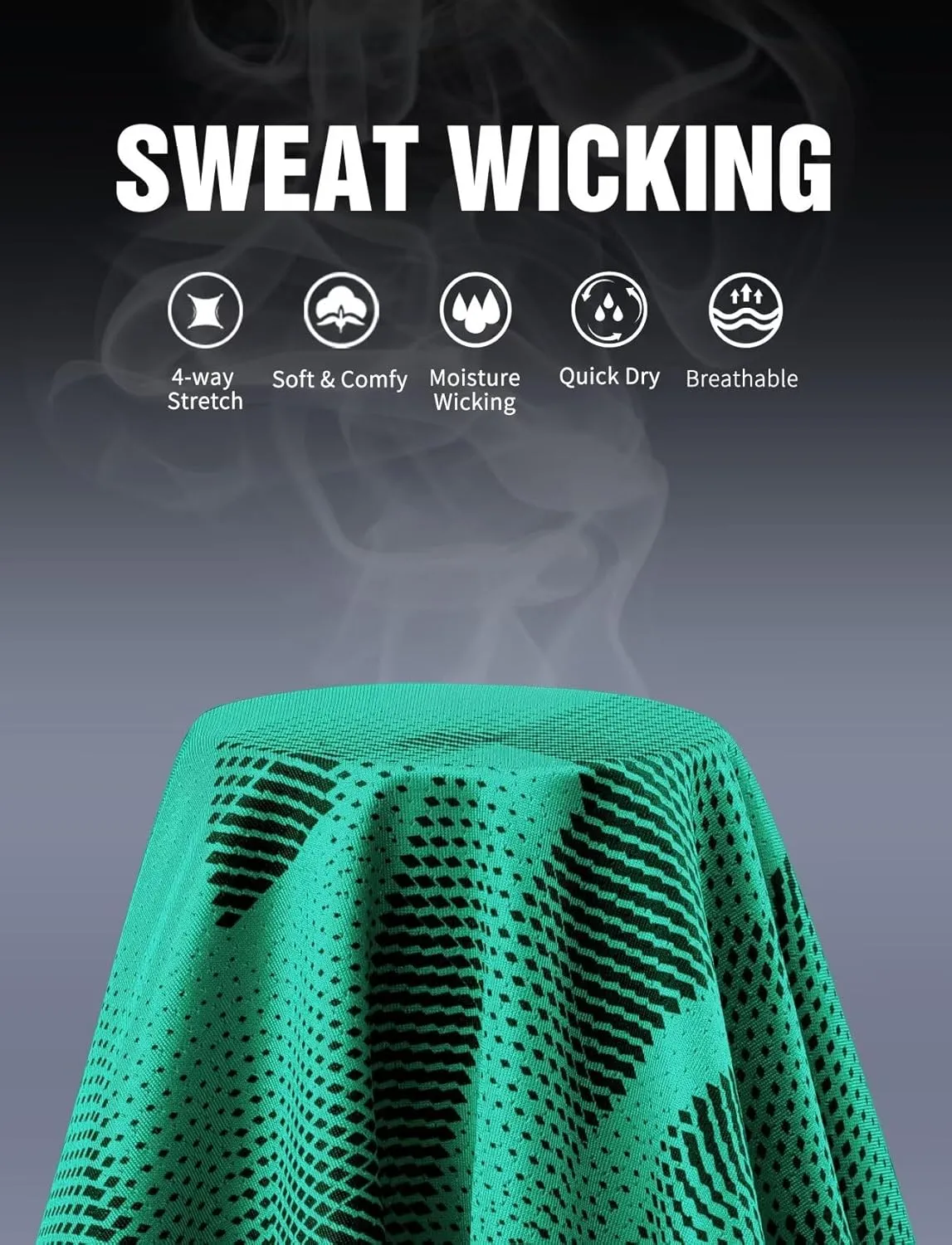 Zengjo Workout Shirts for Men Quick Dry-Moisture Wicking Gym Running Athletic T-Shirts Short Sleeve Fitted Tee