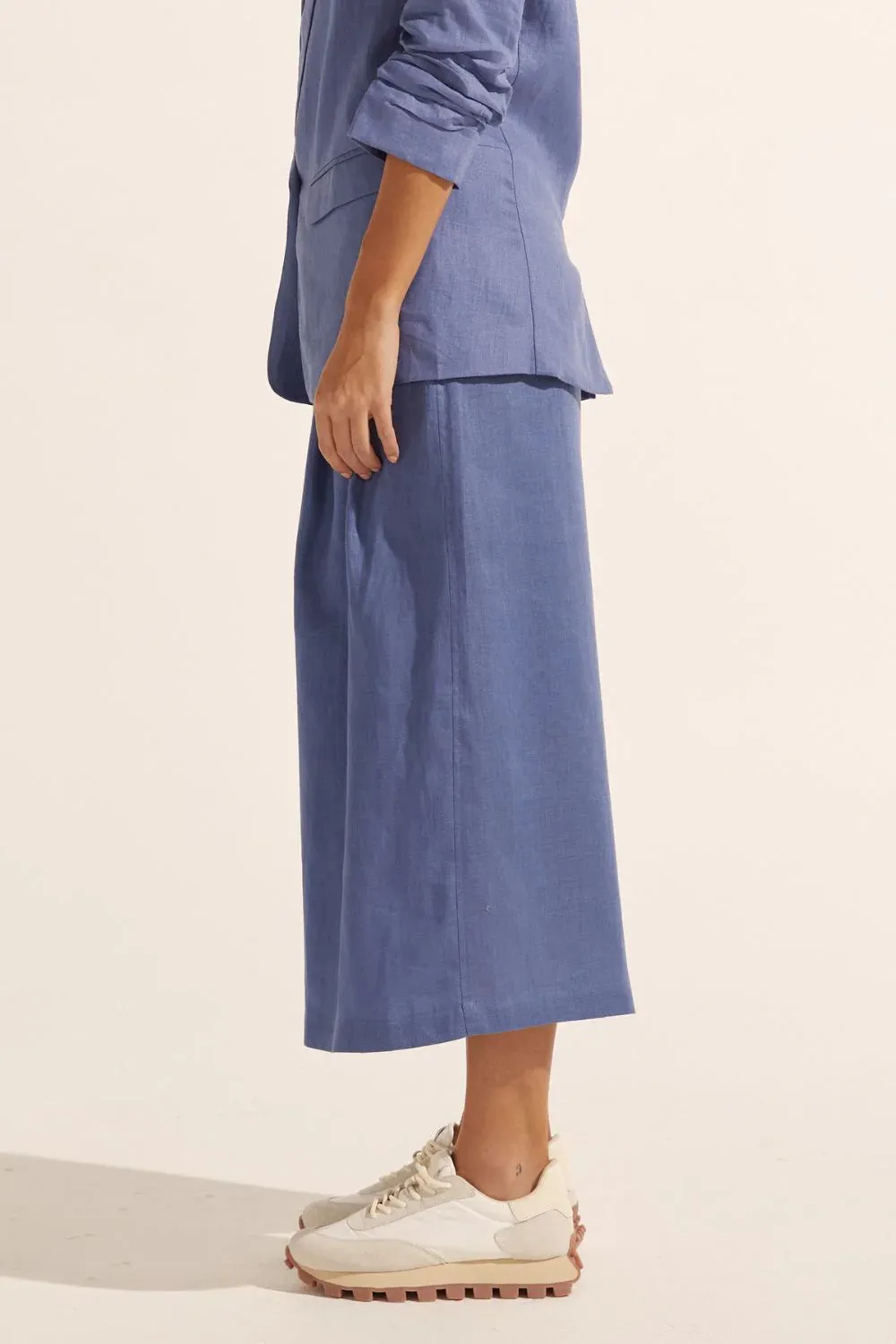 Zoe Kratzmann - Anchor Pant - Steel Linen